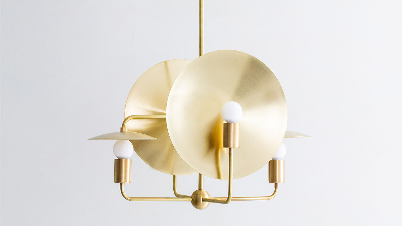 lamps and lanterns，a chandelier，Minimalism，Simplicity，Metal，