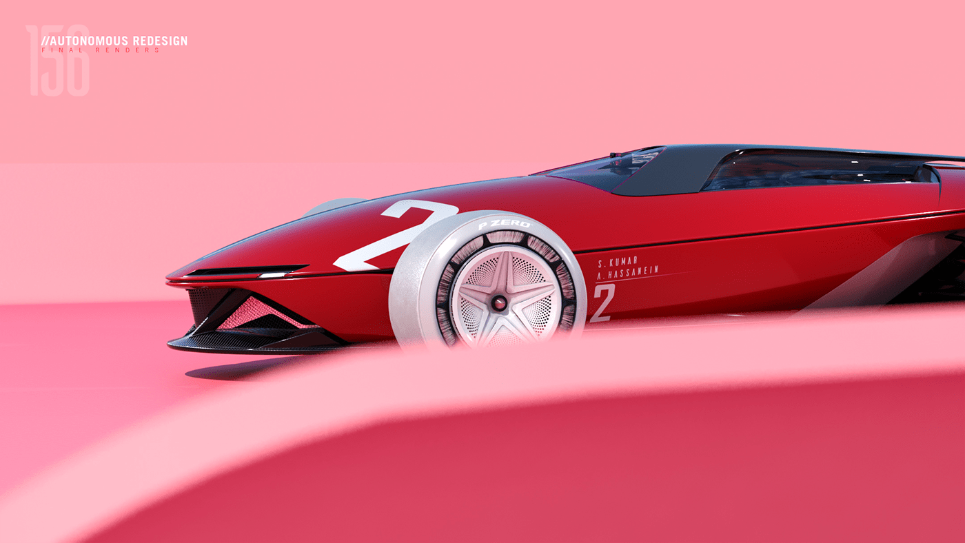 Ferrari，racing，Ferrari 156 Sharkno，Automobile design，Driverless，concept，