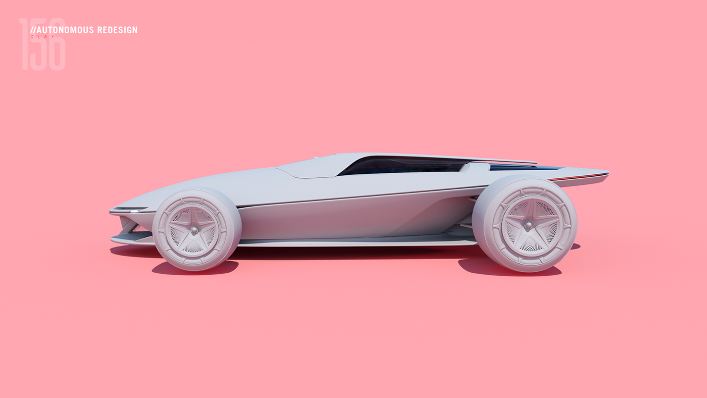 Ferrari，racing，Ferrari 156 Sharkno，Automobile design，Driverless，concept，