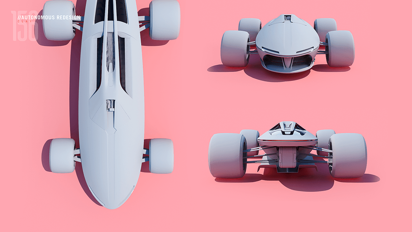 Ferrari，racing，Ferrari 156 Sharkno，Automobile design，Driverless，concept，