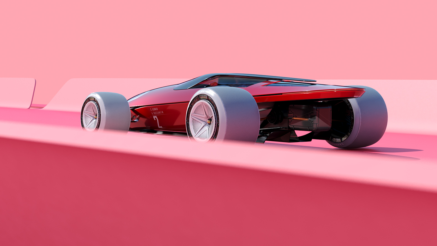 Ferrari，racing，Ferrari 156 Sharkno，Automobile design，Driverless，concept，