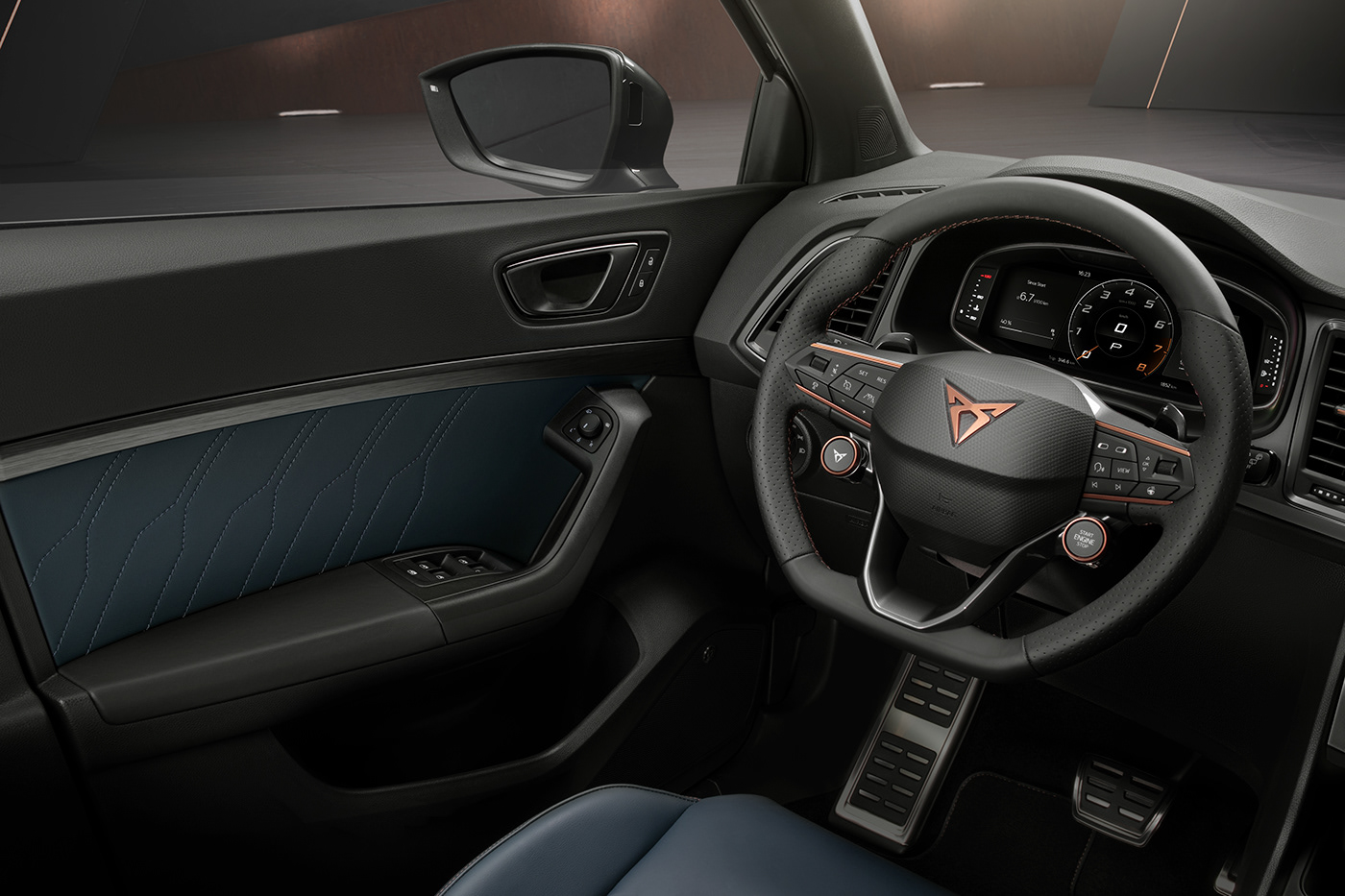 automobile，cgi，Photography，Ateca CUPRA，