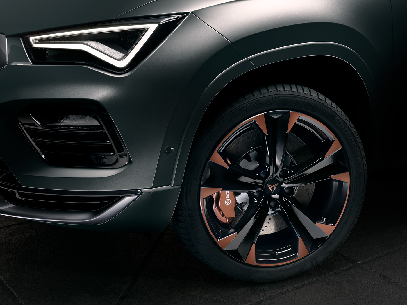automobile，cgi，Photography，Ateca CUPRA，
