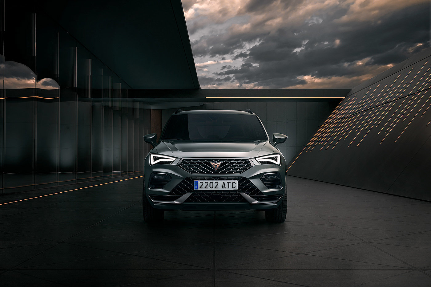 automobile，cgi，Photography，Ateca CUPRA，