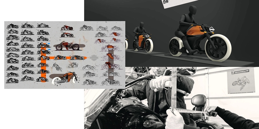 Harley-Davidson，Electric vehicle，environment protection，Modeling design，young，