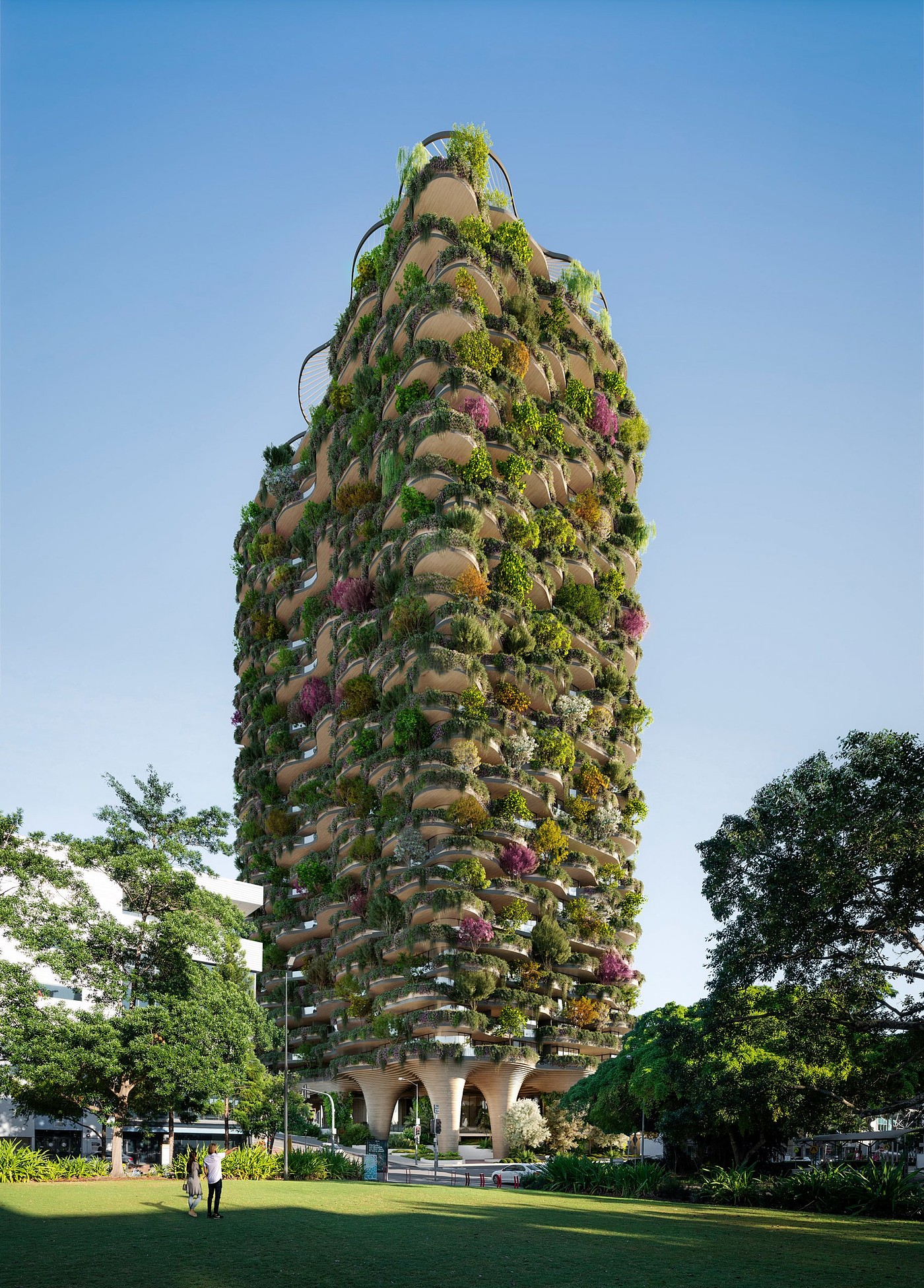 Urban Forest，Apartment building，Architectural design，Botany，