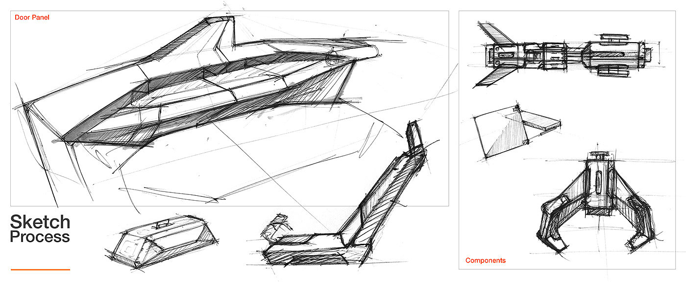 E-FiftyOne，Interior，Shared vehicle，removable，