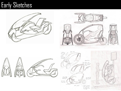 Scooter，Design manuscript，design process ，Design ideas，