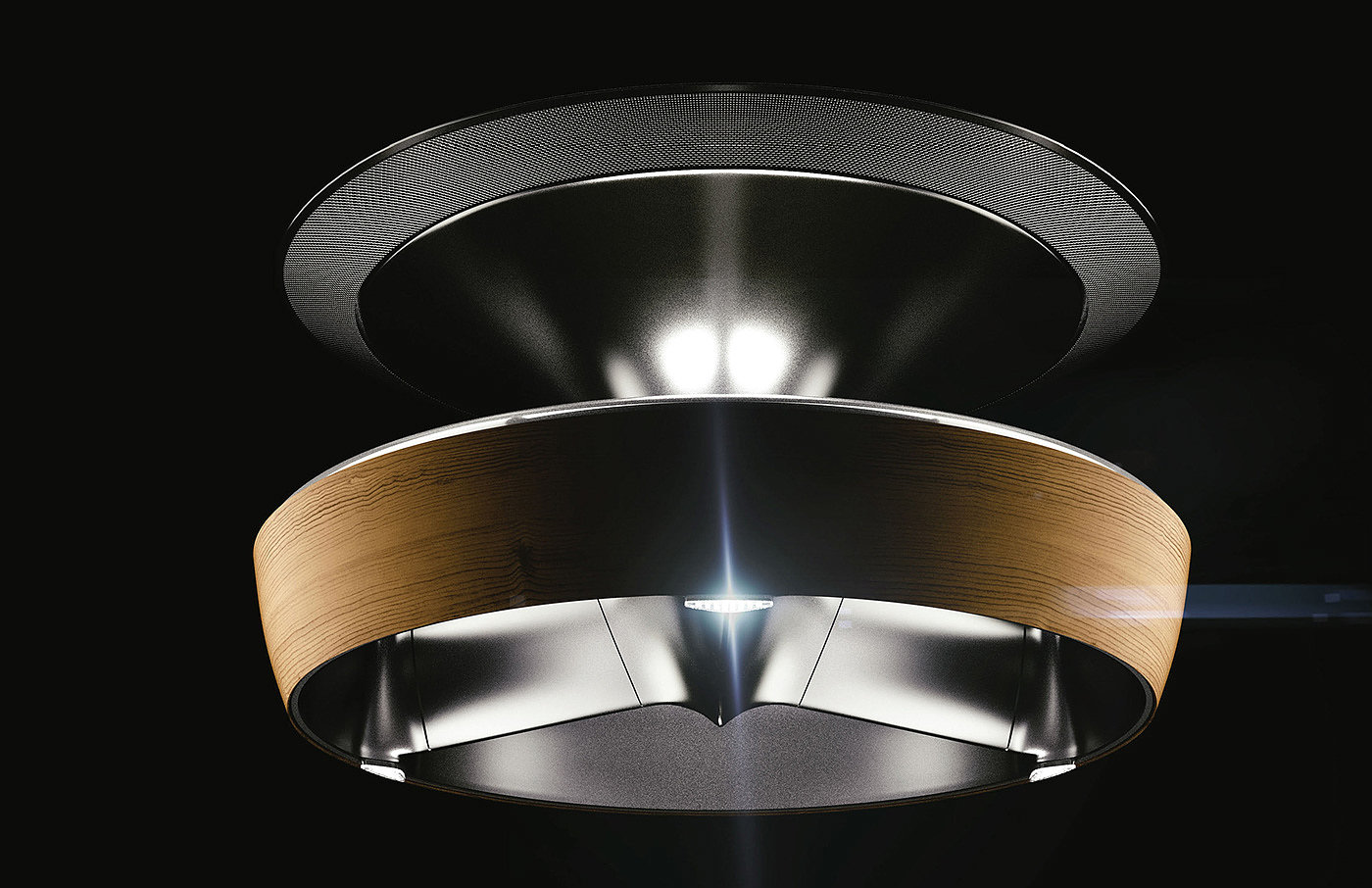 Leafless，ceiling fan，concept，
