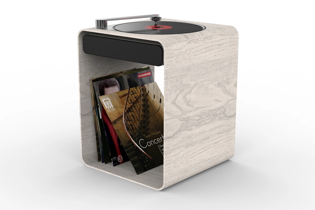 Record player，Retro，modern，furniture，integrate，