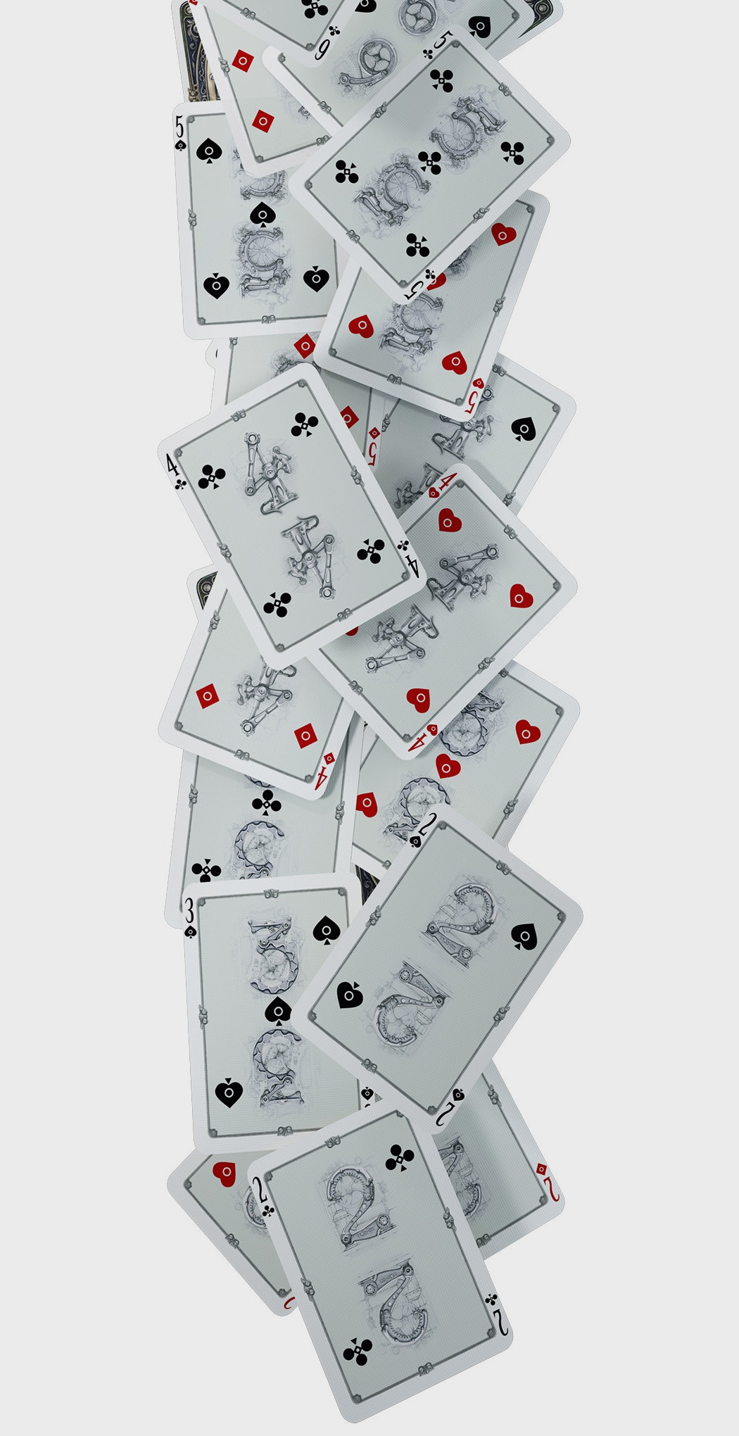 STEAMPUNK，Game card，Visual design，poker，Steampunk，