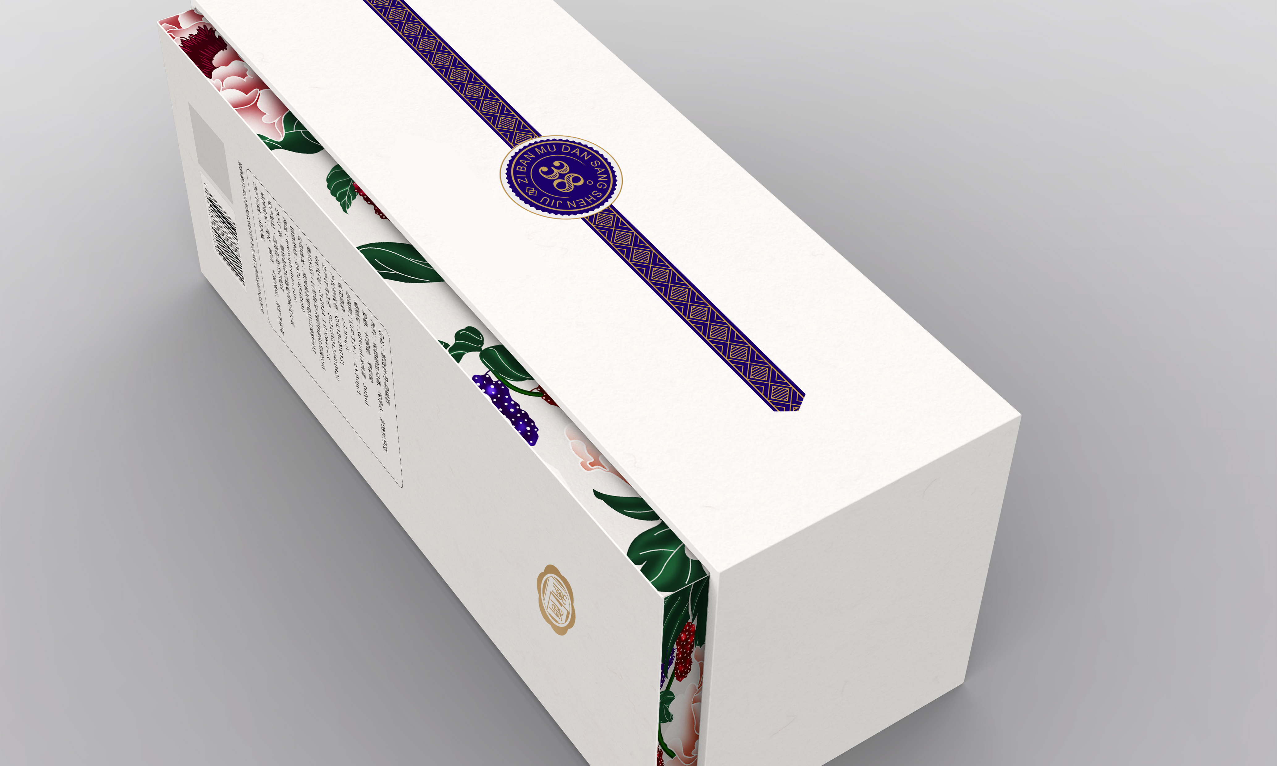 Original design, Baijiu package, bottle type design，