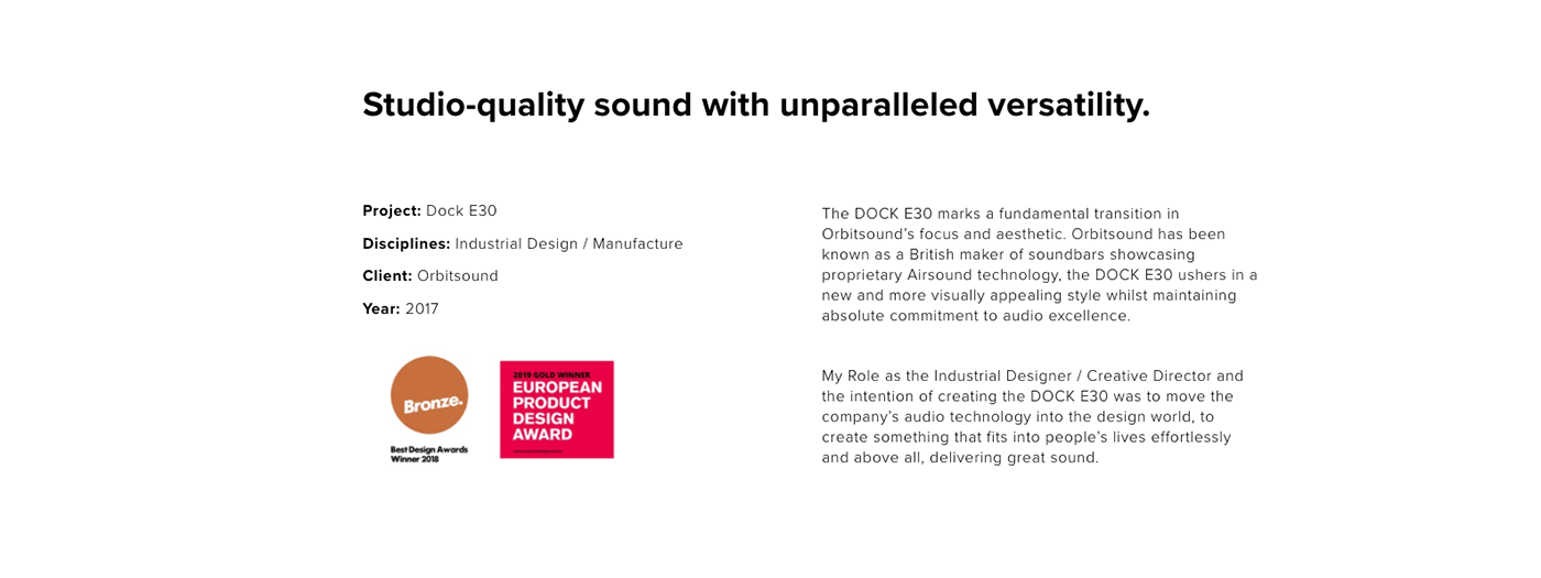 DOCKe30，sound，Fast charging，Airsound，Qi，