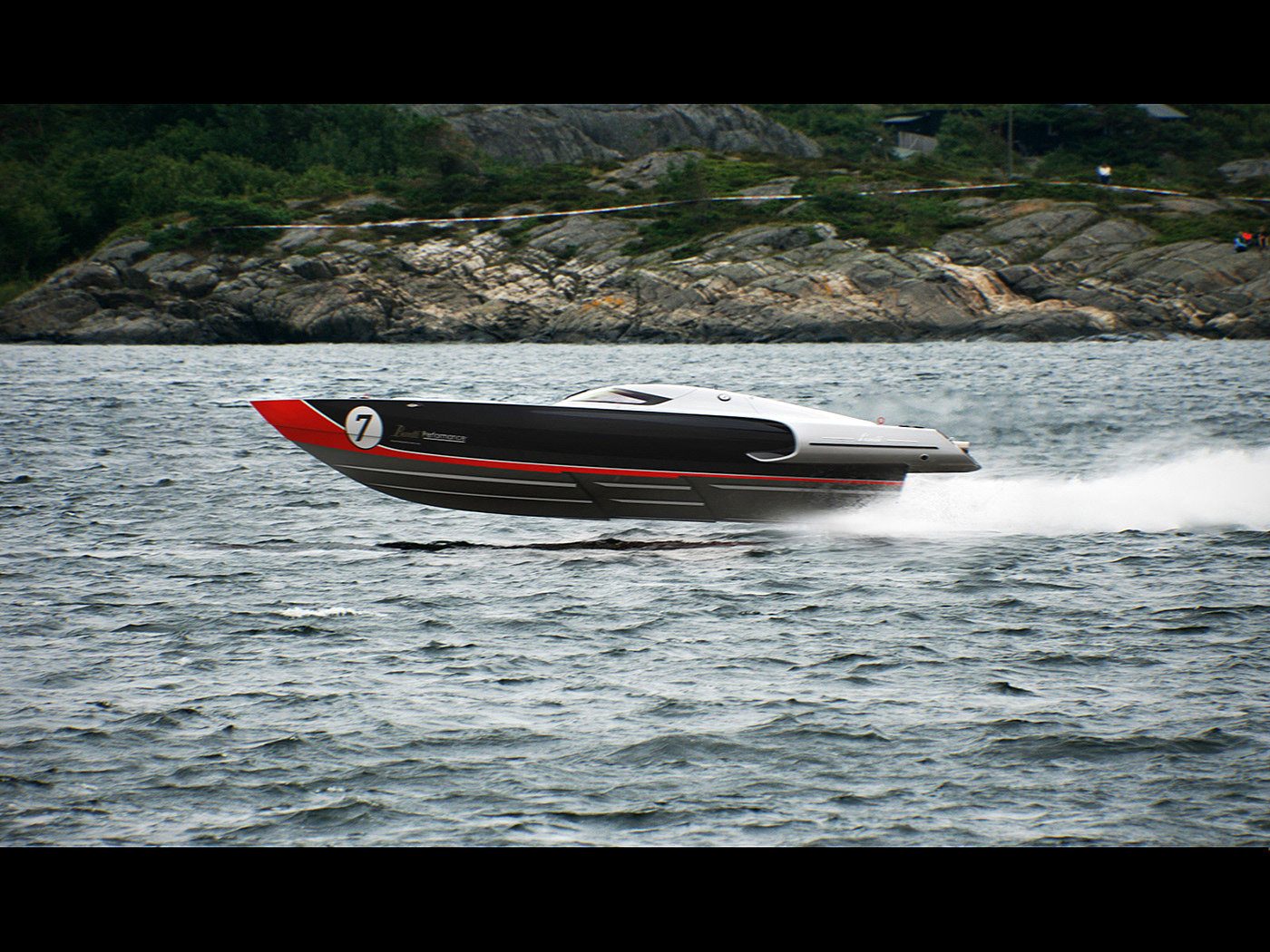 POWERBOAT，动力艇，模型，