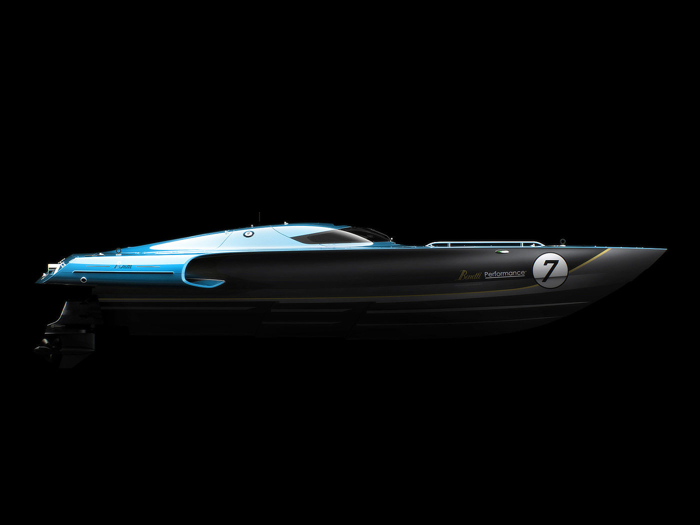 POWERBOAT，动力艇，模型，