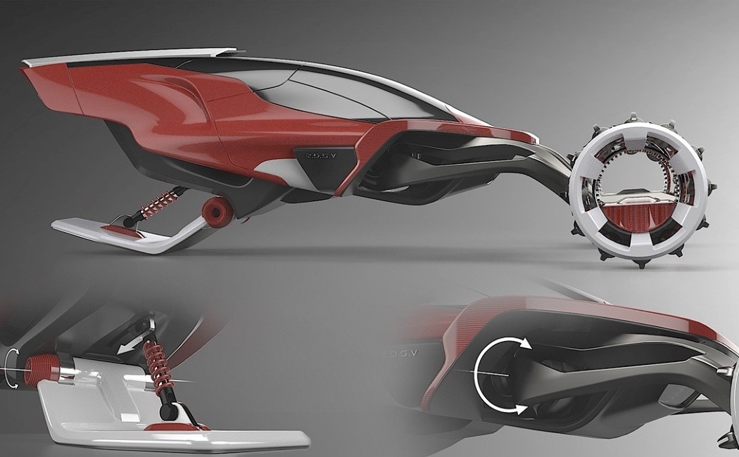 accumulated snow，Benz，Concept Car，Design，originality，