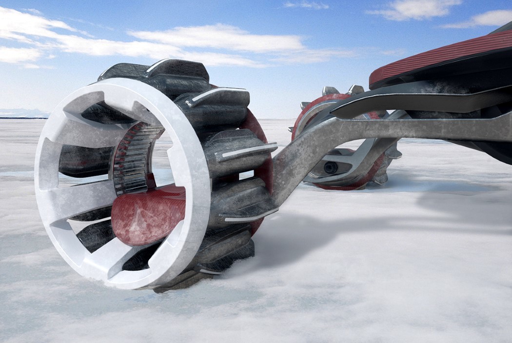 accumulated snow，Benz，Concept Car，Design，originality，