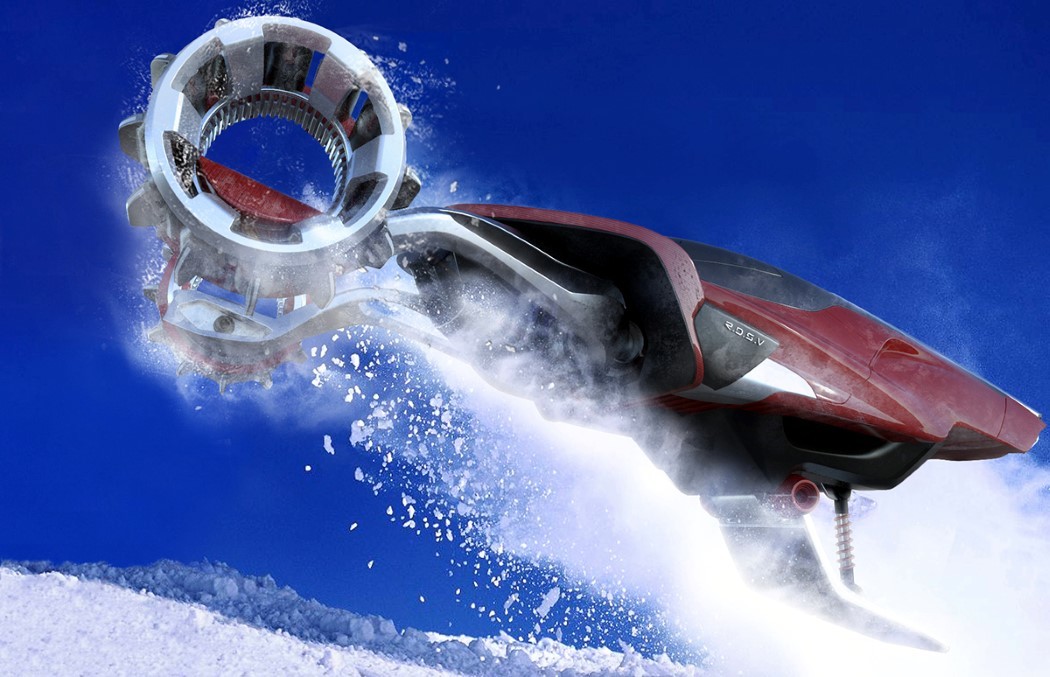 accumulated snow，Benz，Concept Car，Design，originality，