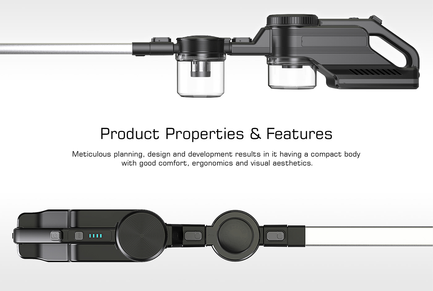 EC23，modularization，Ergonomics，hold，Vacuum cleaner，