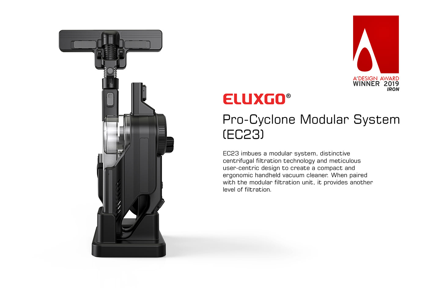 EC23，modularization，Ergonomics，hold，Vacuum cleaner，