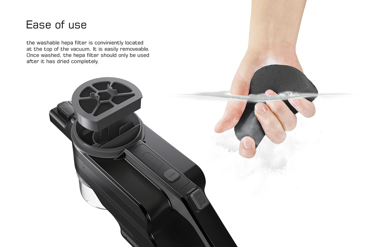 EC23，modularization，Ergonomics，hold，Vacuum cleaner，