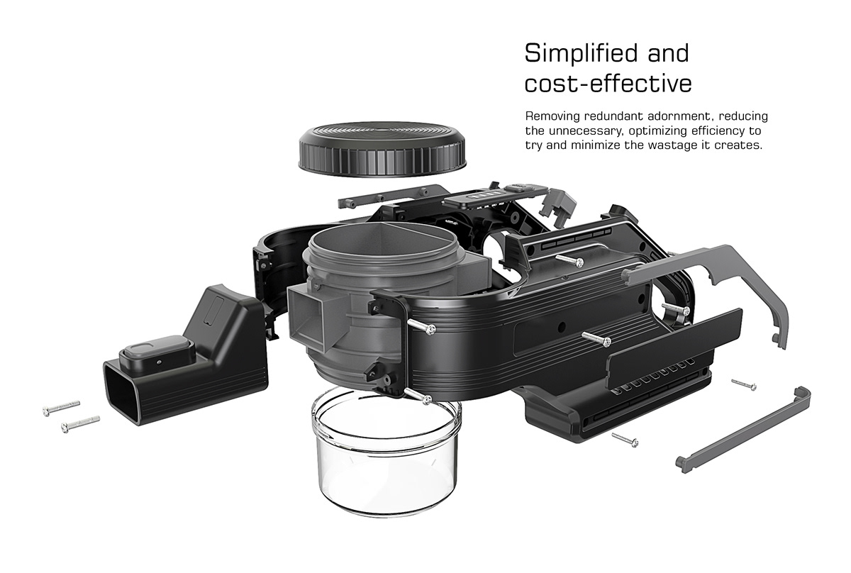 EC23，modularization，Ergonomics，hold，Vacuum cleaner，