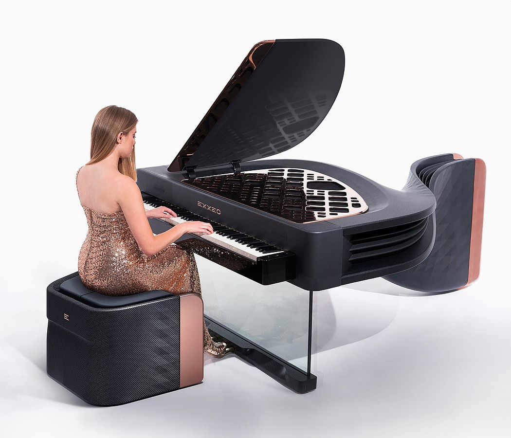piano，Hybrid，carbon fibre，esthetics，