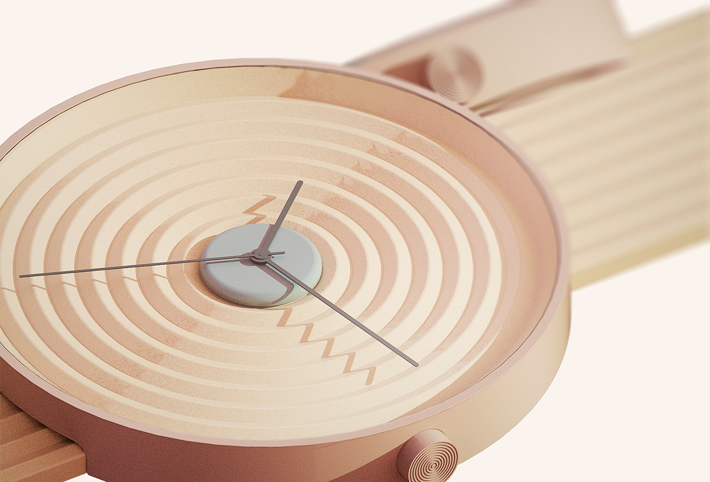 Wrist watch，Clock，Zen，woodiness，