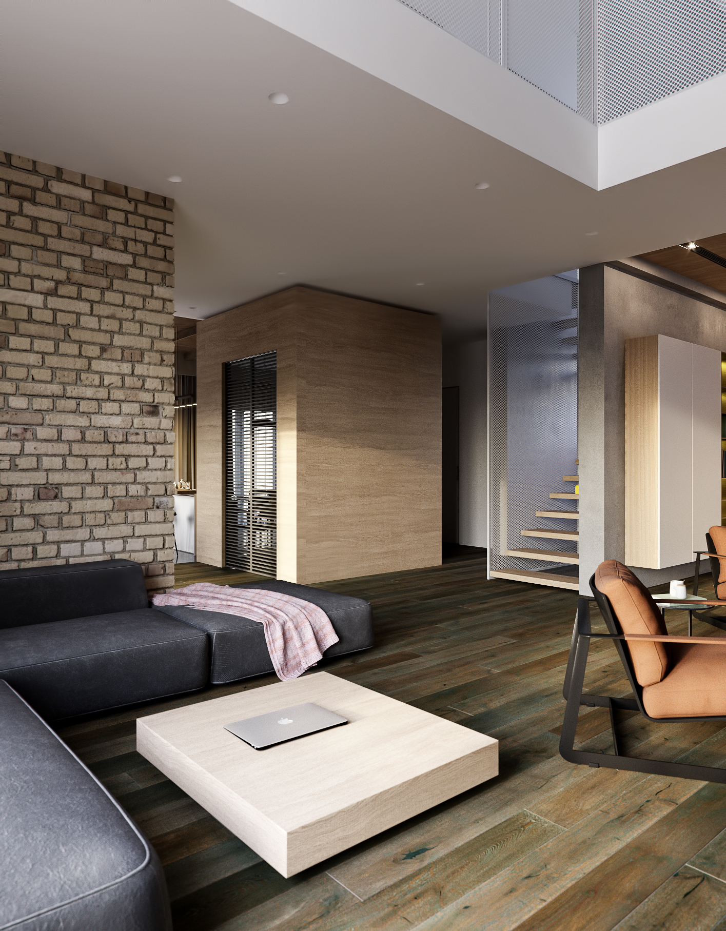 Interior design，villa，Industrial wind，Architecture，esthetics，