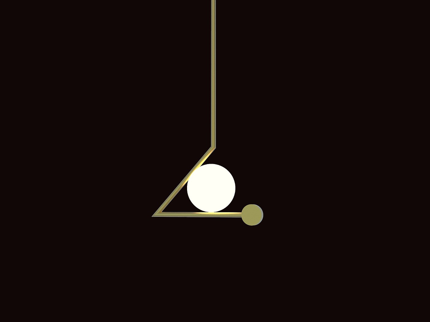 a chandelier，