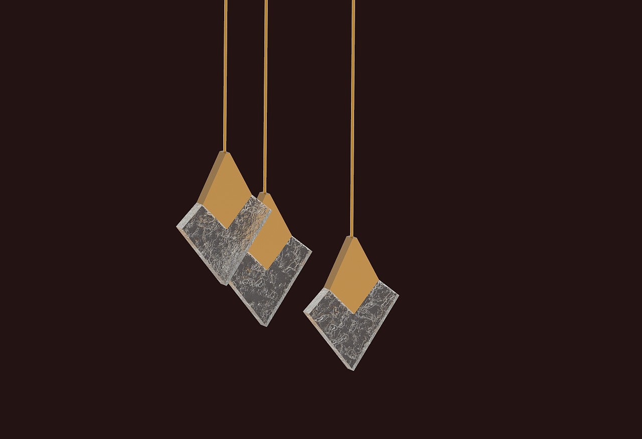 a chandelier，