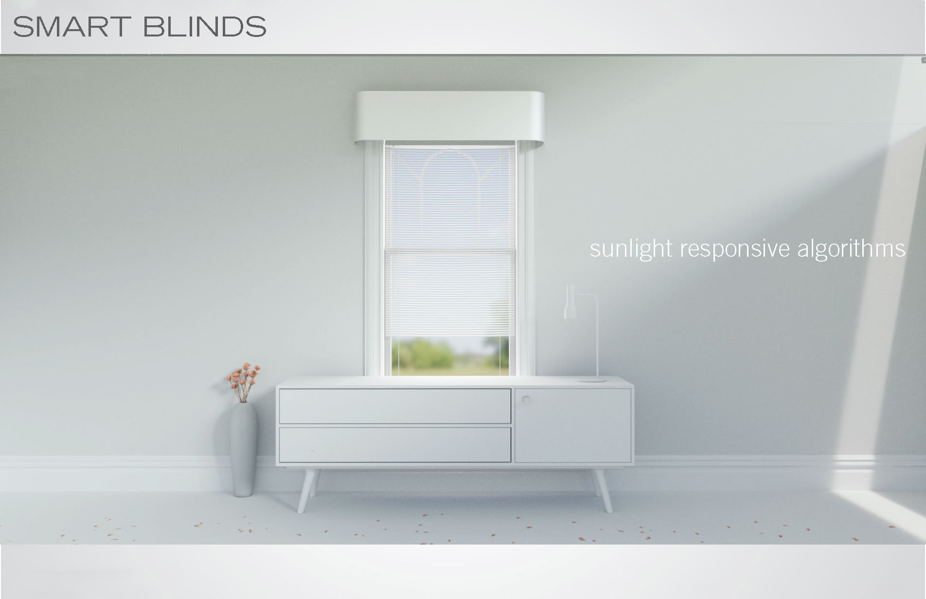 window shades，Smart home，