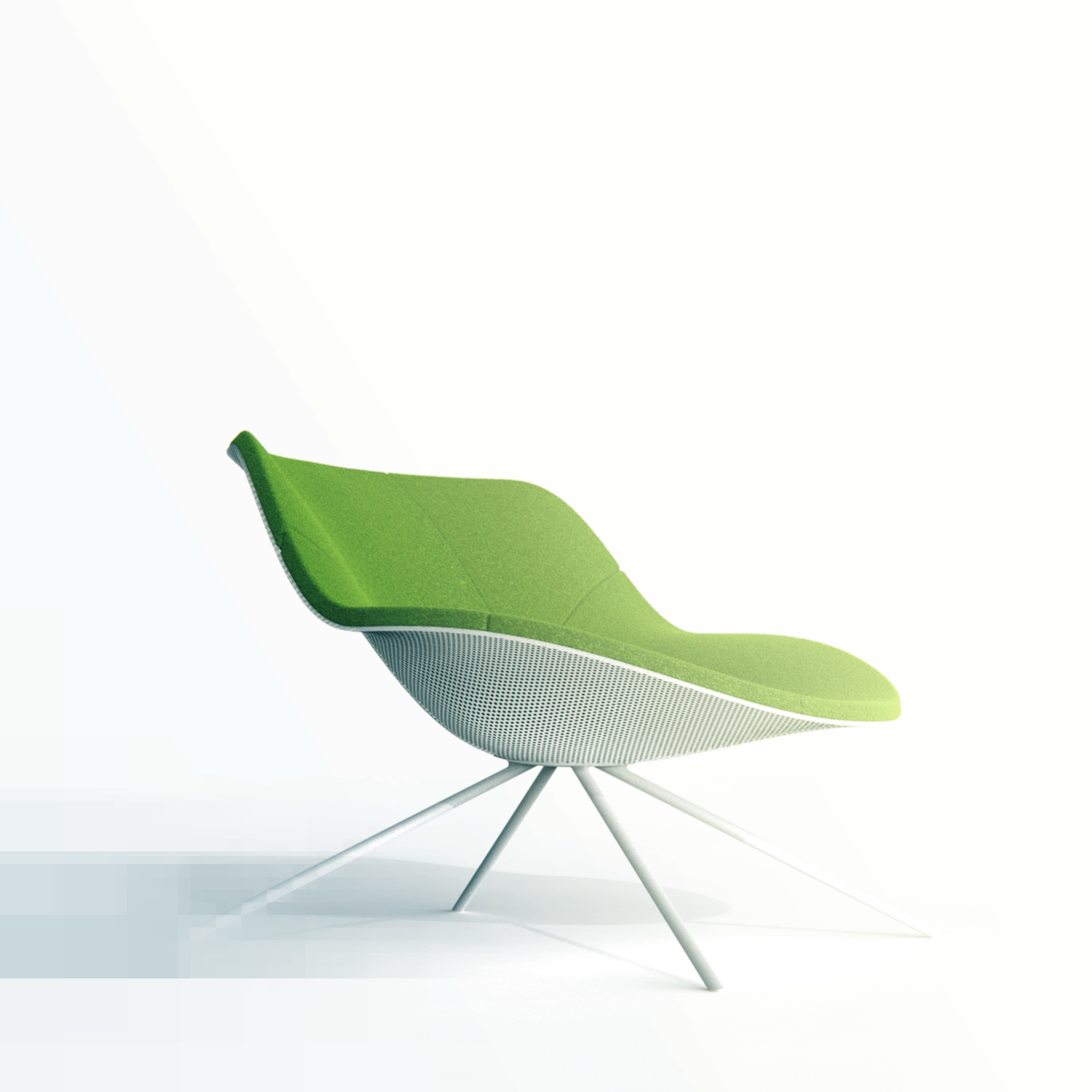 chair，green，leisure time，modern，Design，