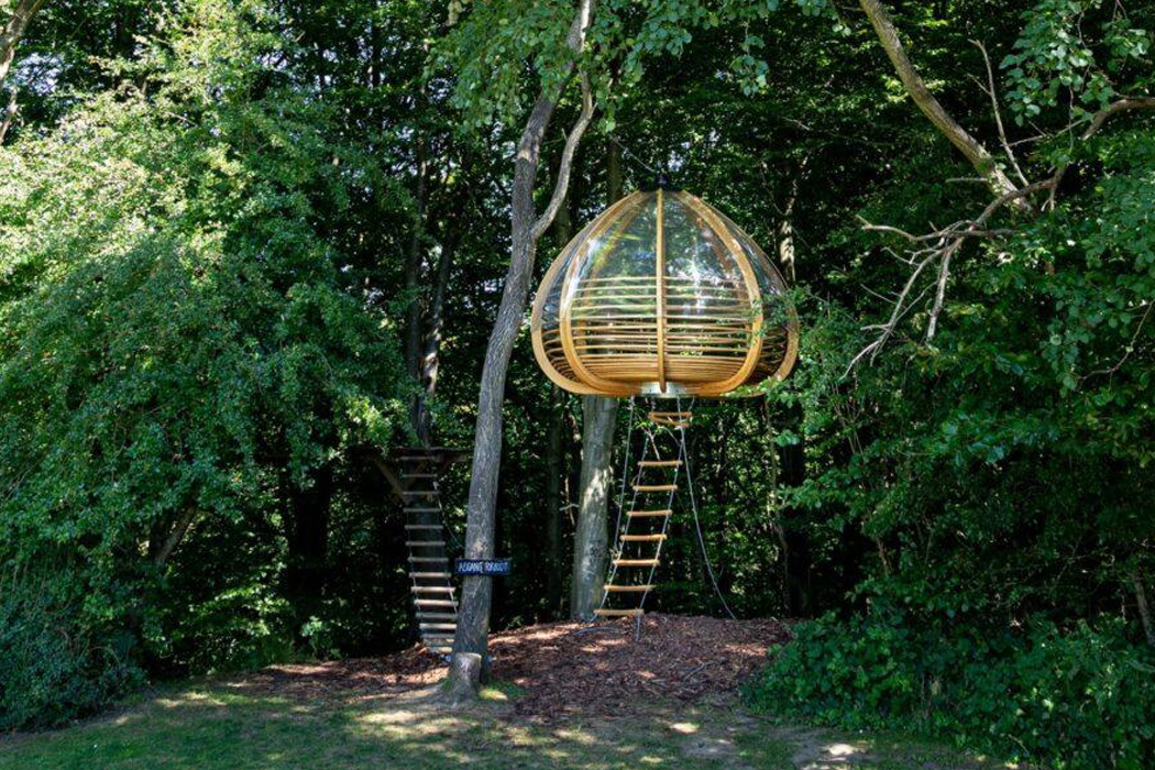 Tree House，Denmark，oak，get accommodation，Shipbuilding Technology，