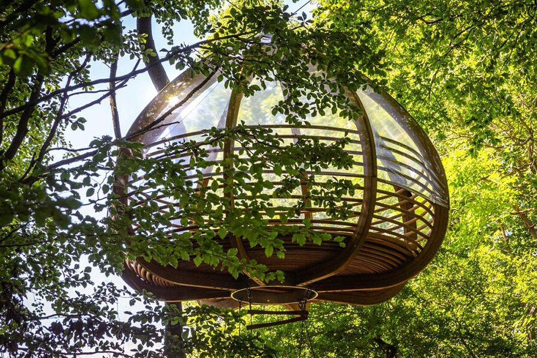 Tree House，Denmark，oak，get accommodation，Shipbuilding Technology，