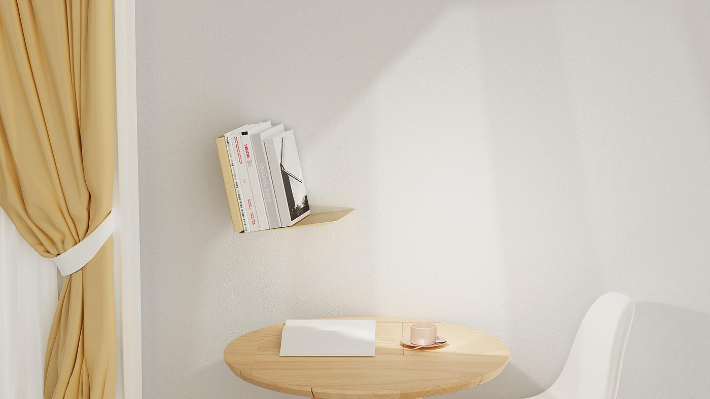 Render，keyshot，bookshelf，industrial design，Storage rack，scene，