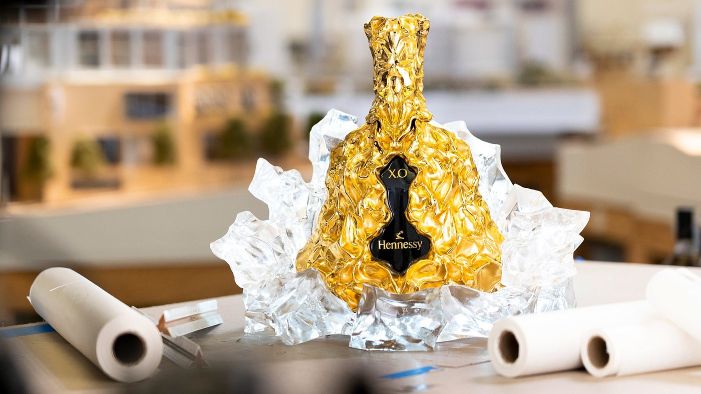The wine bottle，XO，Hennessy，anniversary，Collection，