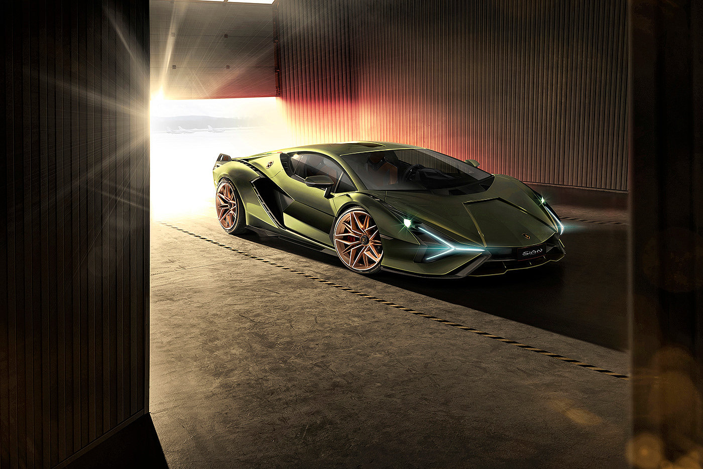 Lamborghini Sian，Lamborghini Sian，Car Photography，