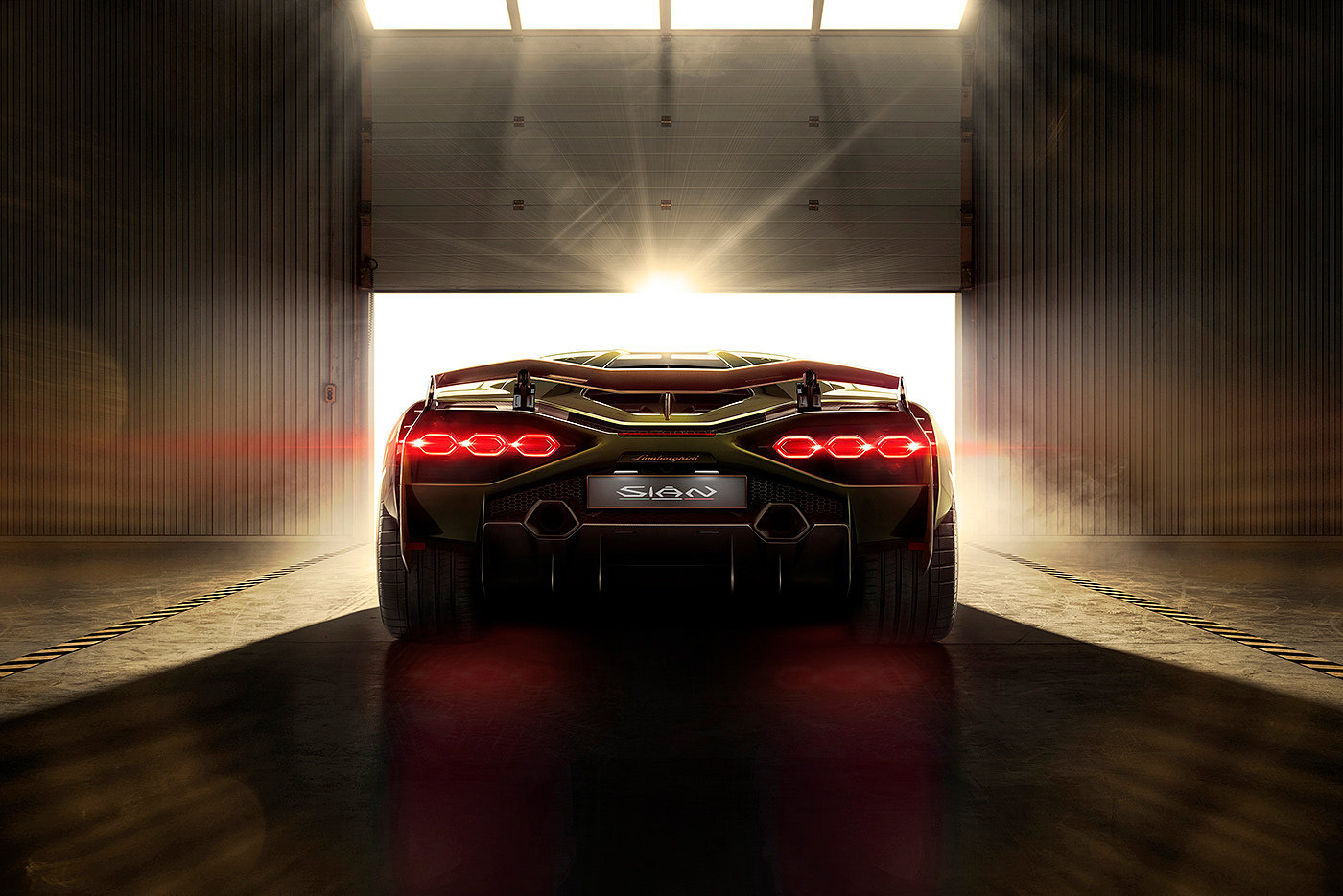 Lamborghini Sian，Lamborghini Sian，Car Photography，