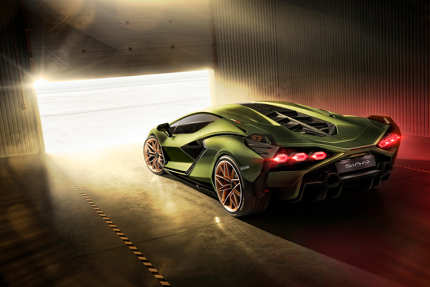 Lamborghini Sian，Lamborghini Sian，Car Photography，