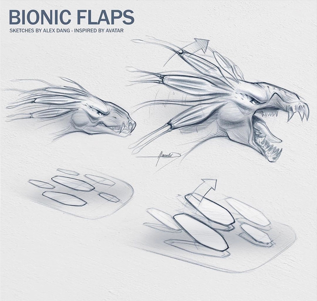 VISION OUT，Benz，Avatar，bionic flaps，imagine，