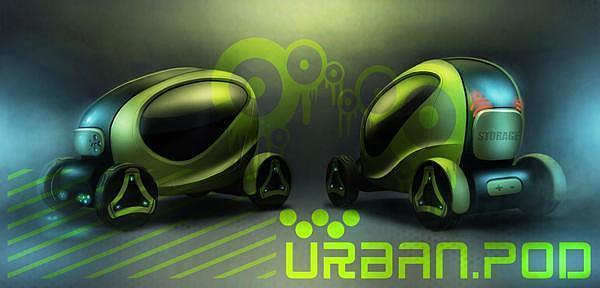 小型车，城市交通工具，概念车，概念设计，