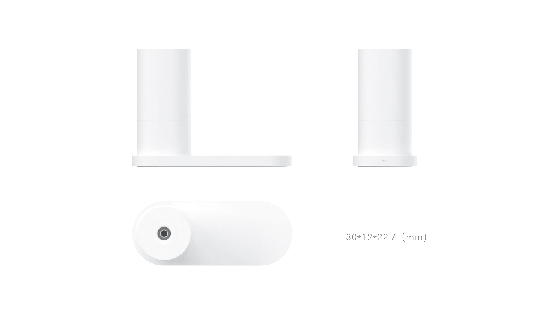 Humidifier，white，Minimalist，Wireless charging，Water mist，