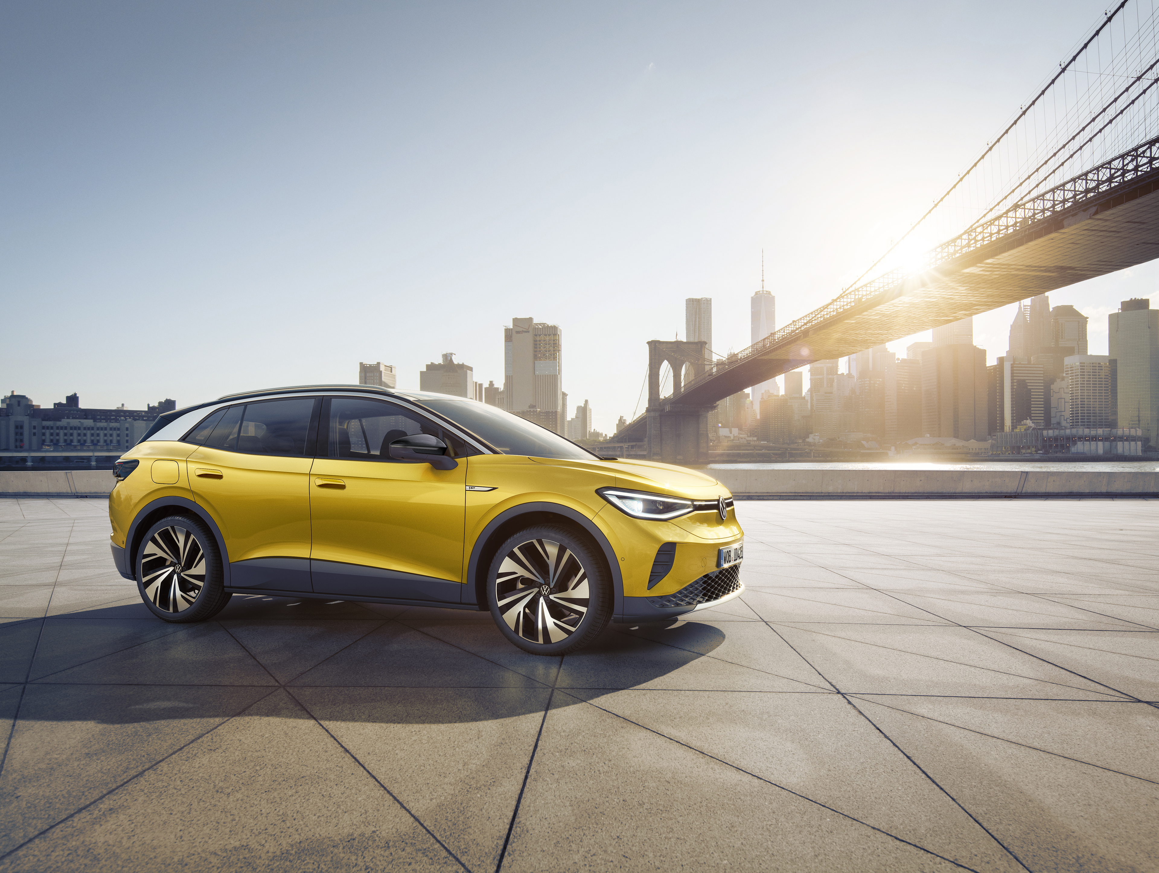 大众电动汽车id4大图欣赏