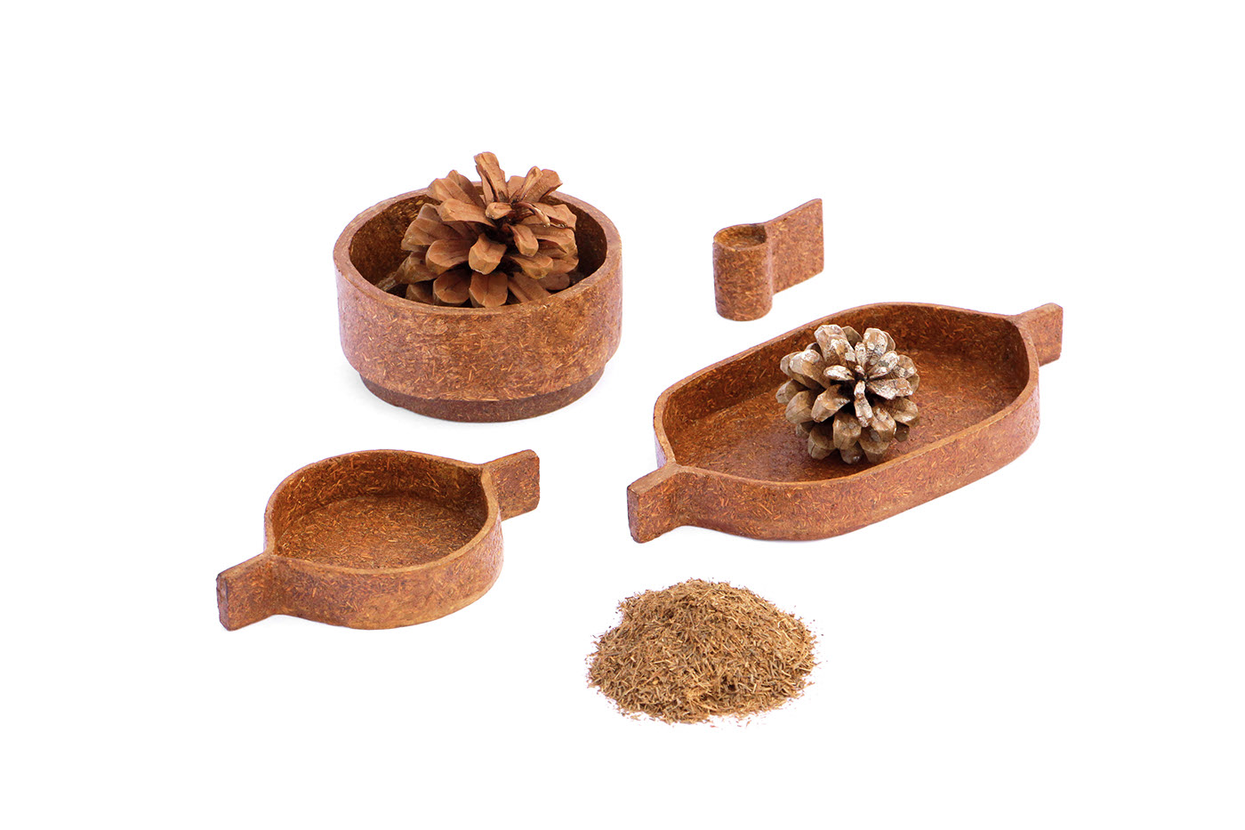 Pine needle，Bioplastics，sustainable development，