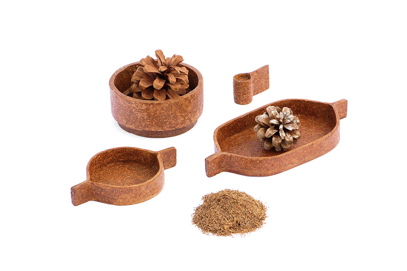 Pine needle，Bioplastics，sustainable development，