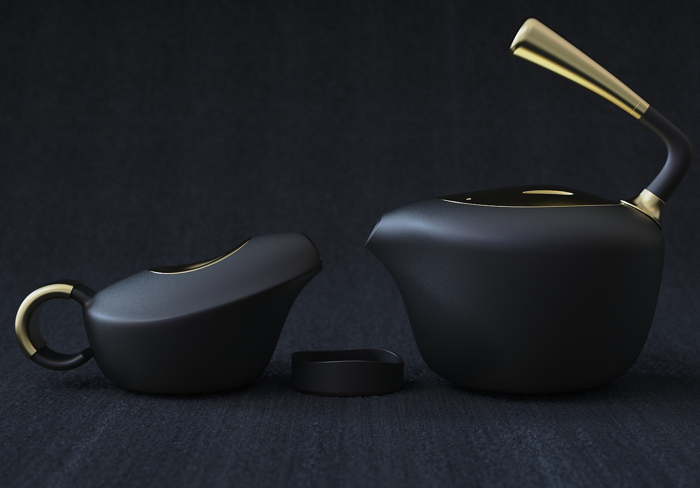 Cultural creation，tea set，Zen，pot，