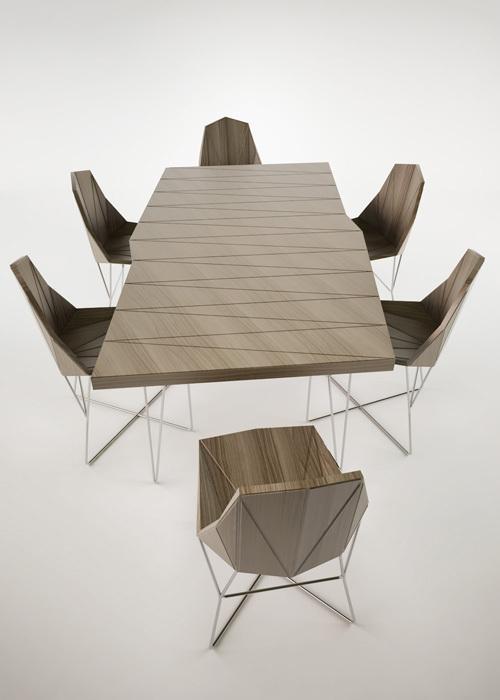 tisaset系列桌椅设计