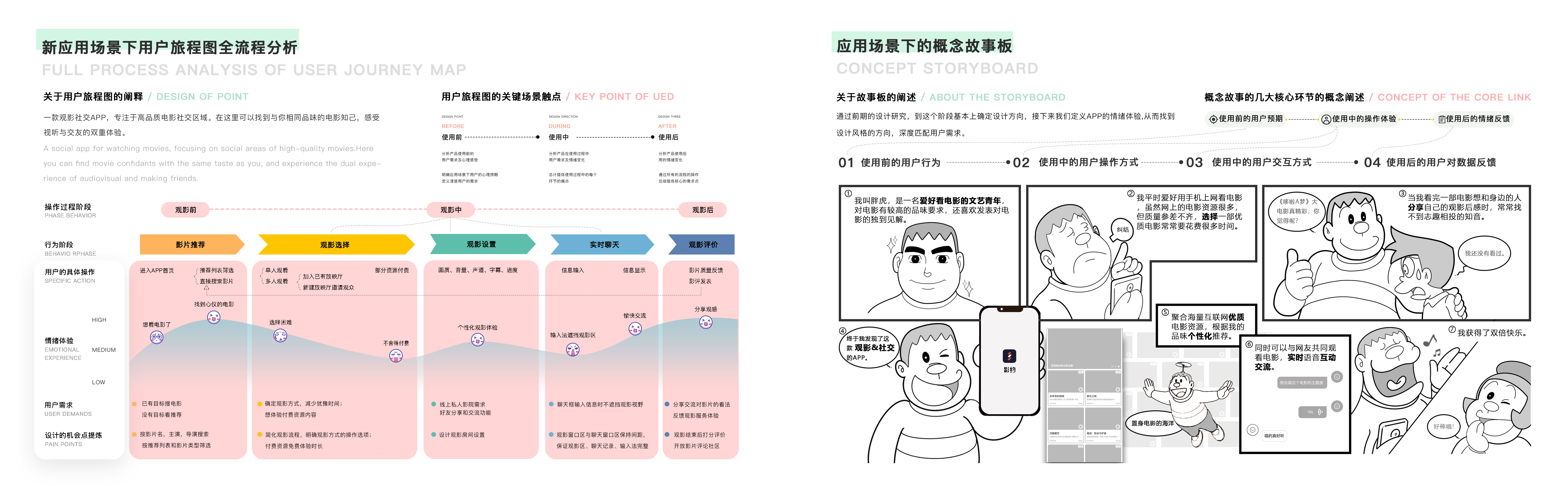 Mobile application，film，make friends，quality，app，sample reels，UI&UX，