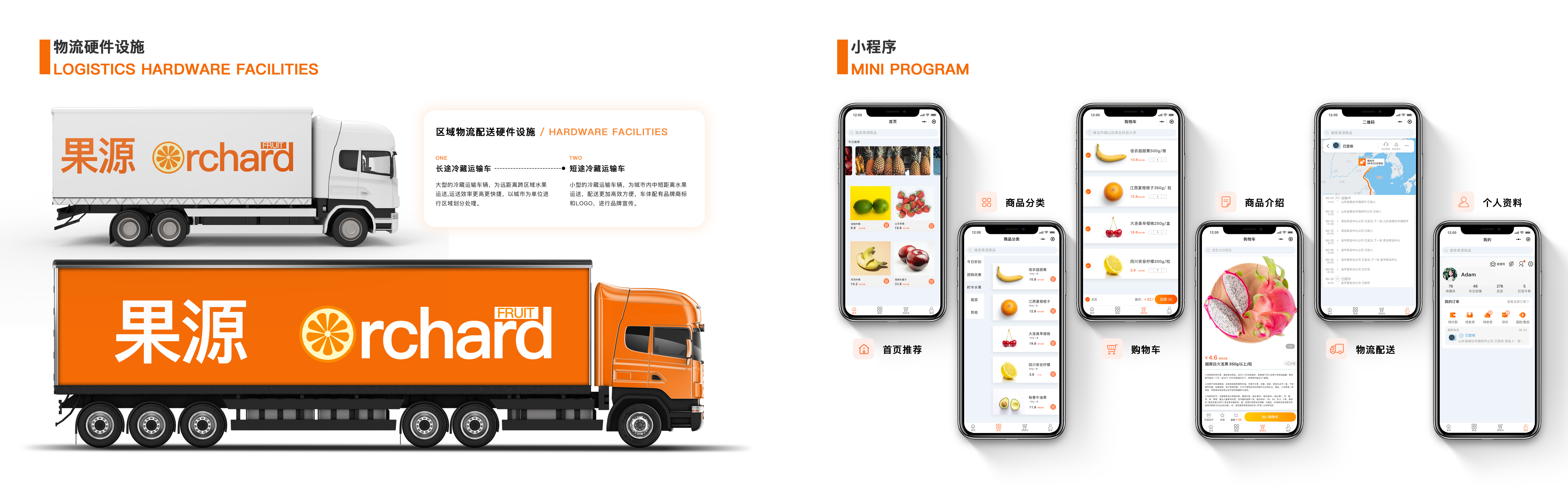 Unsalable fruit，Service design，Mobile application，system design，Social welfare，sample reels，